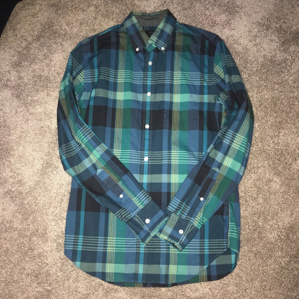 J Crew Button Down Mens